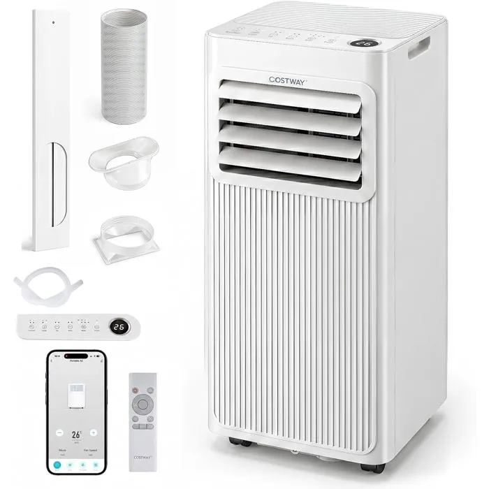 COSTWAY Mobiles Klimagerät 7000 BTU WiFi
